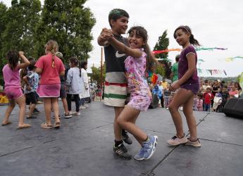 Celebración del octavo aniversario de la Plaza Casavalle