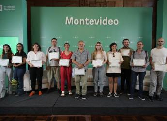 Entrega de premios de los ganadores del concurso de fotografía y caricatura del Mirador Panorámico 