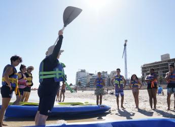 Deportes náuticos en Escuela de Mar de Playa Honda