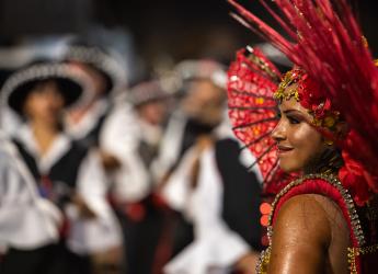 Desfile de Escuelas de Samba en las Canteras del Parque Rodó