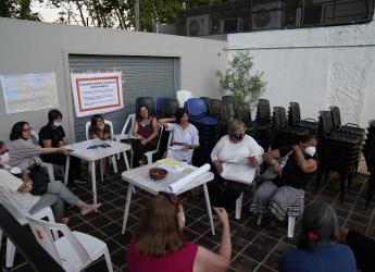 Reunión con representantes y referentes de los municipios A y G para la elaboración de la estrategia de igualdad de género de Montevideo