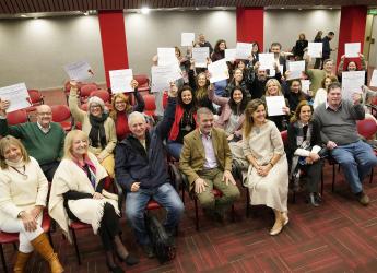 Entrega de certificados de post grado en transformación Organizacional