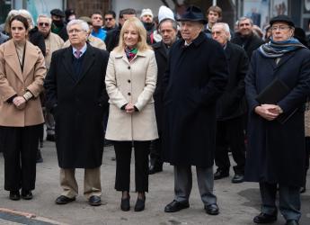 nauguración de nueva nomeclatura de las calles Dra. Adela Reta y General Dr. Arturo J. Baliñas, 24 de junio de 2022