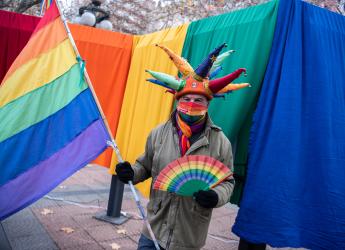 Fotogalería «Basta de discriminación: la lucha continúa» en el marco del Día Internacional del Orgullo LGTBIQ+, 28 de junio de 2022