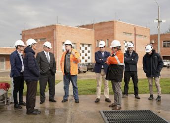Visita del Jefe de la División Agua y Saneamiento del Banco Interamericano de Desarrollo (BID), Sergio Campos