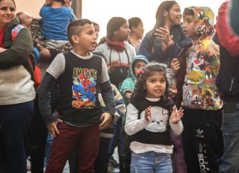 Evento de bienvenida a personas migrantes en el Mumi