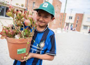 Entrega de viviendas en el asentamiento Chacarita de los Padres, 31 de agosto de 2022