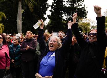Caminata de personas mayores, 29 de setiembre de 2022.