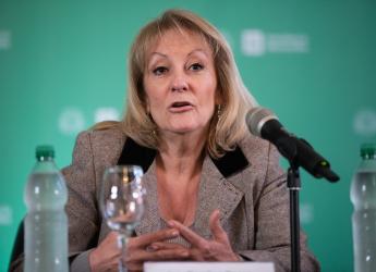Conferencia de prensa por el Día de las Plazas en la sala Ernesto de los Campos, 17 de octubre de 2022
