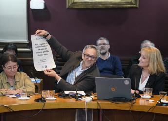 Reunión de la intendenta Carolina Cosse con el CDC de la UDELAR 
