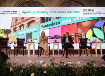 Seminario de ambiente en el marco de la XXVII Cumbre de Mercociudades en Montevideo, 30 de noviembre de 2022