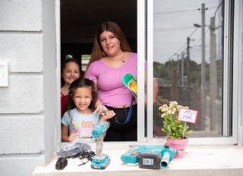 Entrega de viviendas en barrio Campichuelo, 12 de diciembre de 2022