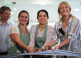 Inauguración de cantina saludable en el edificio sede de la Intendencia de Montevideo