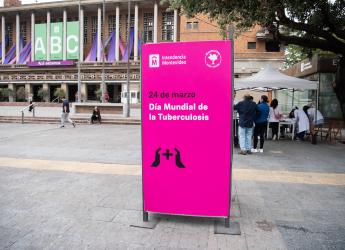 Jornada en la explanada por Día Mundial de la Tuberculosis