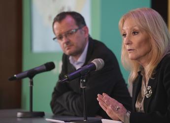 Conferencia de prensa por medidas ante crisis del agua potable