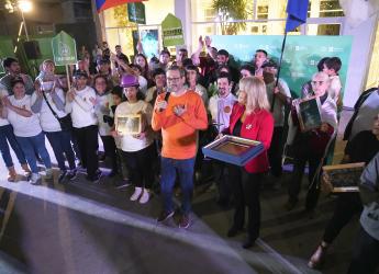 Entrega de terrenos a cooperativas en la zona del ex Mercado Modelo
