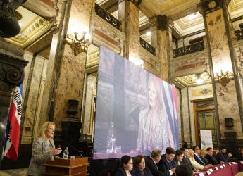 Apertura del Congreso Nacional de Ediles en el Palacio Legislativo