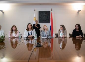Firma de convenio entre la Intendencia de Montevideo y el Instituto Nacional de Inclusión Social Adolescente