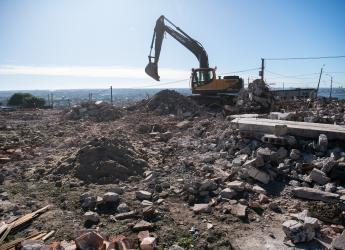 Demolición del parador del Cerro