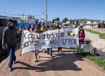  Cierre de la plantación de árboles en el barrio Bajo Valencia