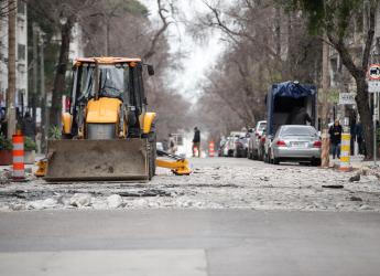 Avance de obras en avenida 21 de Setiembre esquina Ellauri