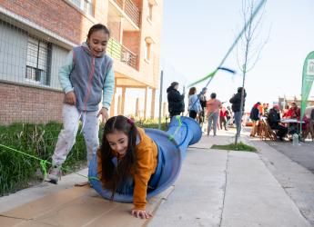 Peatonal barrial en al calle Ing. Enrique Chiancone, entre Veracierto e Hipólito Yrigoyen