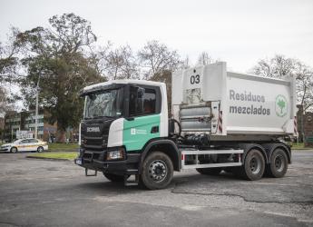 Recolección de residuos en el Municipio CH