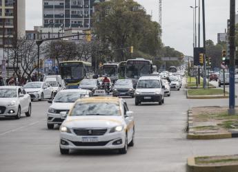 Tránsito en zona de Tres Cruces