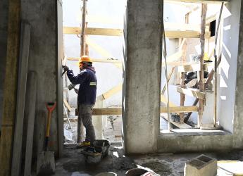 Avance de obras en el Centro Cultural Casa Natal de Artigas