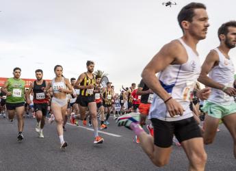 Salida de la carrera San Felipe y Santiago