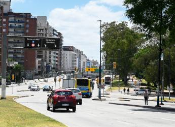 Panel informativo del Centro de Gestión de Movilidad  