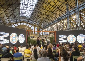 Intendenta Carolina Cosse, participa del lanzamiento de obras en el parque Modelo