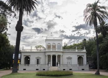Intendenta de Montevideo Carolina Cosse, presenta las obras de restauración en el Museo Juan Manuel Blanes
