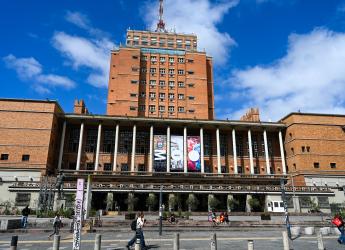 Fachada de la intendencia por los 300 años de Montevideo Fachada de la intendencia por los 300 años de Montevideo