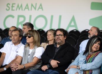 Ceremonia inaugural de la semana Criolla 2024