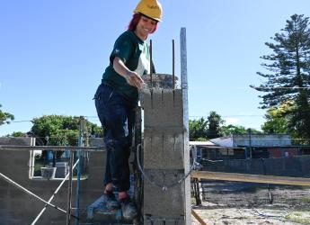 Obras de mejora del plan ABC+ en el barrio Los Milagros