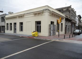 Avance de obras en el Centro Cultural Casa Natal de Artigas