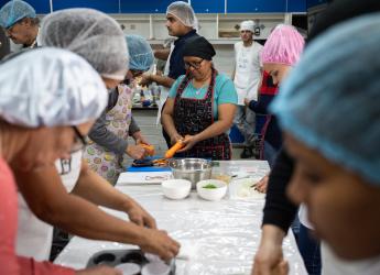 Curso sobre Alimentación Saludable programa de Educación Alimentaria Cocina Uruguay Migrantes, 2 de Agosto de 2024