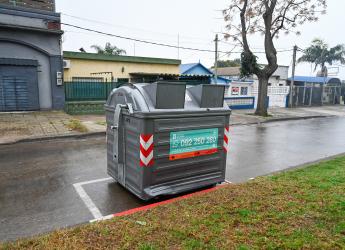 Rotación de contenedores en el Municipio A, 6 de agosto de 2024