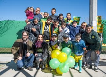Inauguración de obra del Presupuesto Participativo en el Club Arapey Mendoza