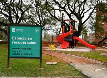 Avance de obras en plaza Sandino