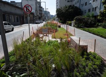 Avance de obras en el Parque Lineal Reconquista