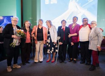 Ceremonia de reconocimiento, Estela García: Mujeres que transforman Montevideo