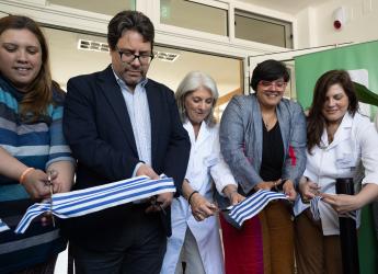 Inauguración de obras de reacondicionamiento en la Policlínica INVE 16