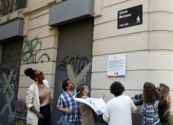 Cambio de nombre de la calle Policía Vieja a Gloria Meneses