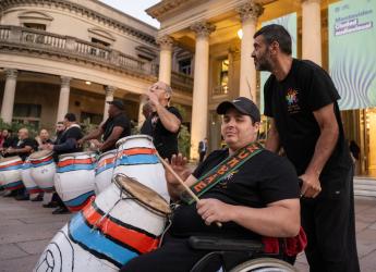 Patio cultural, muestra artística inclusiva