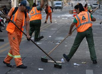 Operativo de limpieza Feria Vía Blanca, 6 de enero de 2025