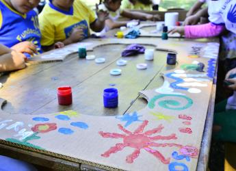 Festejo por los derechos de los niñas y niños