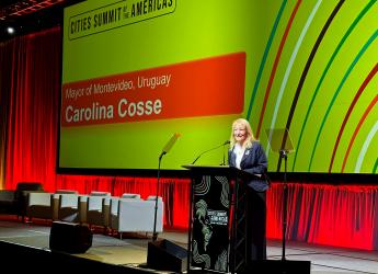 Intendenta Carolina Cosse encabeza la inauguración de la Cumbre de las Ciudades de las Américas en Estados Unidos
