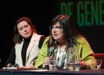 Evento por una cultura libre de violencia de género en el teatro Solís